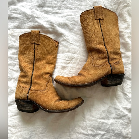 Vintage Cowboy Boots 6.5 C - Picture 4 of 5